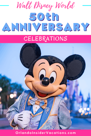 Walt Disney World 50th Anniversary Celebrations