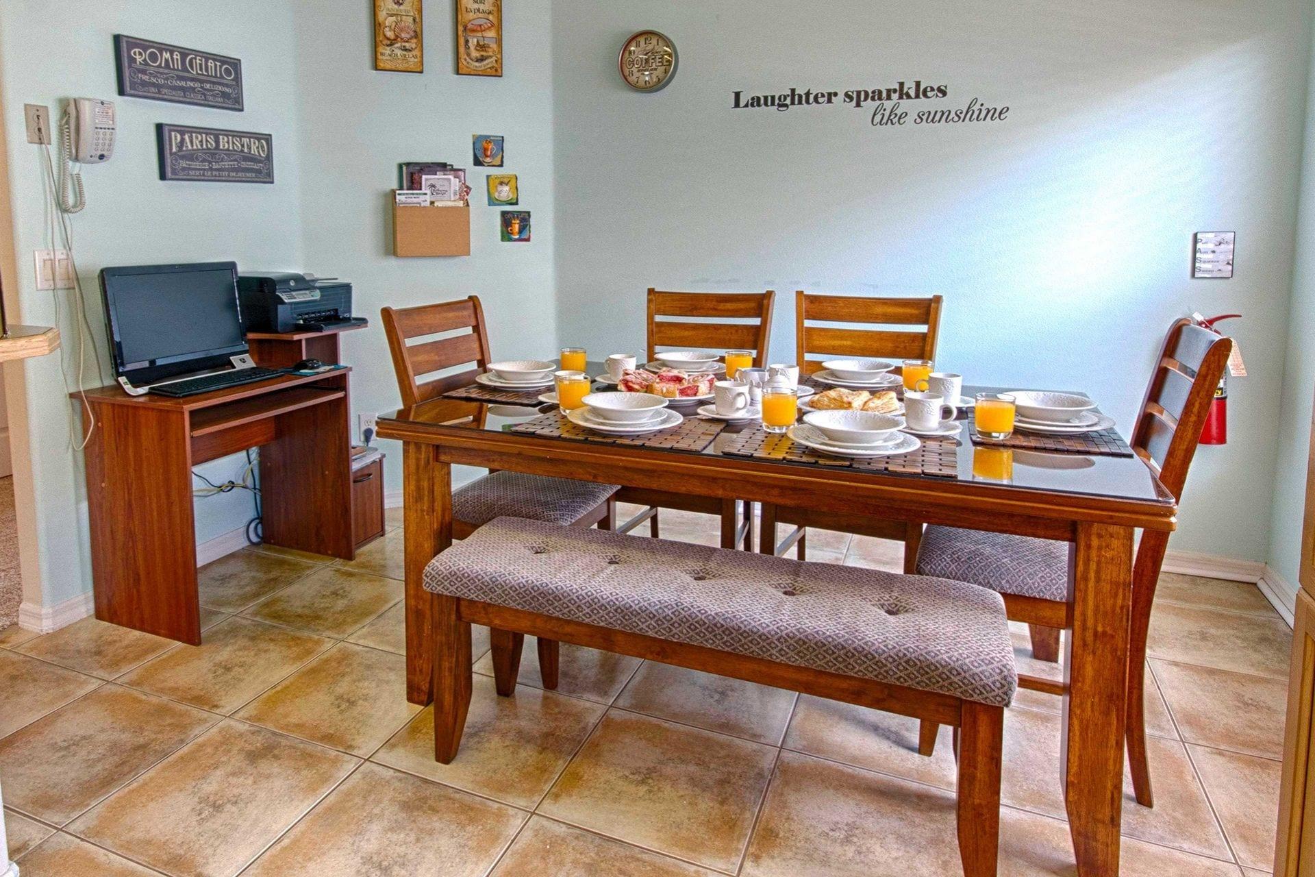 Dining space